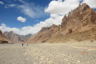 14 Walking West Along The Wide Expanse Of The Shaksgam Valley 4000m After Descending From Aghil Pass On Trek To K2 North Face In China.jpg
